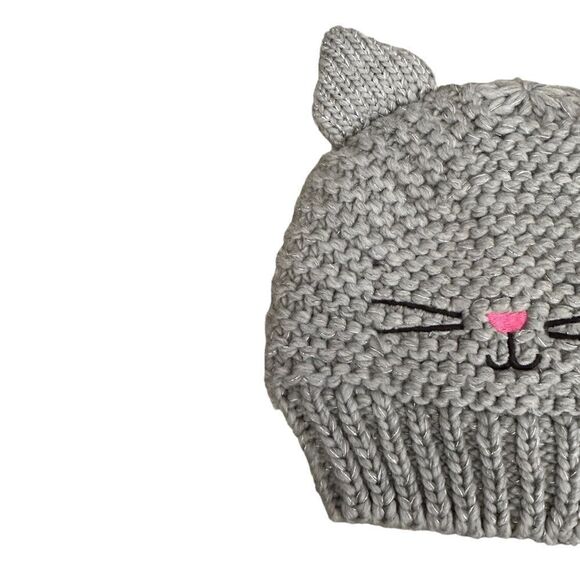 GAP Kids | Gray | KITTY KNITTED HAT - Picture 4 of 8